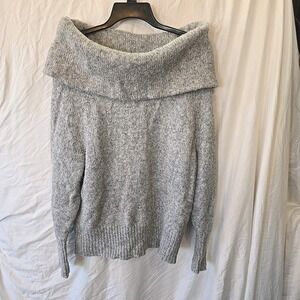 Pinch Marbled Light Gray Cowl Neck Pullover Sweater Women's Size S